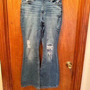 Maurices Edgely flares size 10 short